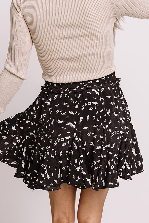 Love In Tribeca Skort In Black