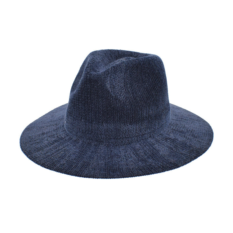 Corduroy jazz hat
