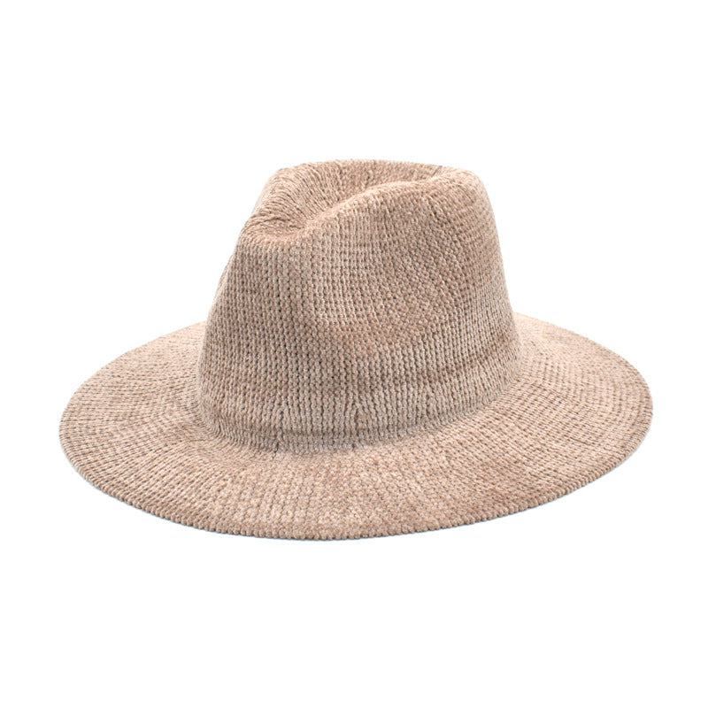 Corduroy jazz hat