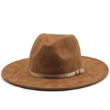 Cross-border Top Hat Men and Women Couples Flat Brim Hat Flat Brim Gentleman Hat