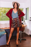 Colorado Concert Plaid Skirt