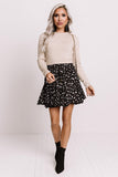 Love In Tribeca Skort In Black