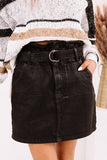 Melissa High Waist Denim Skirt