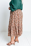 Lisha Floral Skirt Curves