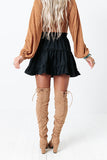 Espresso In Italy Skirt In Black