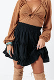 Espresso In Italy Skirt In Black