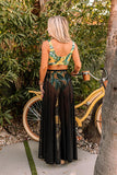Bikini Season Mesh Cover Up Skirt in Black