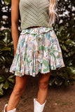 Daytona Daze Skort In Green