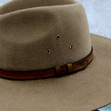 100% Australian Wool Fedora Wide Flat Brim