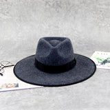 Fedora Hats Wide Brim