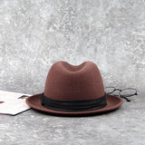 Hot Selling Fedora Hats Brown Hat