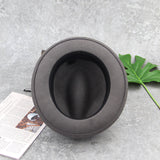Wool Felt Hat Grey Hat Fedora