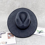 Fedora Hats Wide Brim